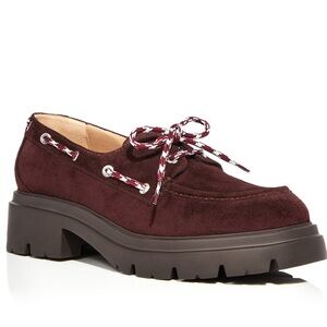 Stuart Weitzman 🎉host pickx2🎉 NWT Moccasin Hudson loafers in Barolo suede